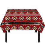 Native American Tribal Pattern Print Tablecloth