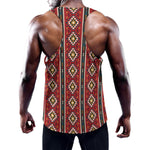 Native American Tribal Pattern Print Training Tank Top