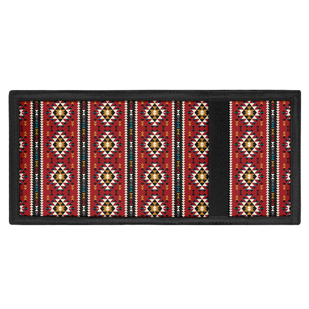 Native American Tribal Pattern Print Trifold Wallet