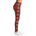 Native American Tribal Pattern Print Women's Leggings
