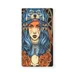 Native American Wolf Girl Print Baby Crib Sheet