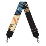 Native American Wolf Girl Print Bag Strap