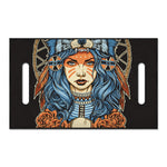 Native American Wolf Girl Print Golf Cart Seat Cover