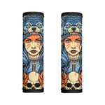 Native American Wolf Girl Print Handle Covers