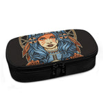 Native American Wolf Girl Print Insulin Cooler Travel Case