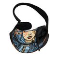 Native American Wolf Girl Print Pet Sling Carrier