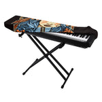 Native American Wolf Girl Print Piano Keyboard Cover