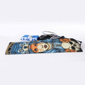 Native American Wolf Girl Print Sports Towel