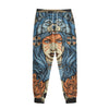 Native American Wolf Girl Print Sweatpants