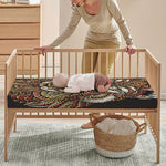 Native American Wolf Spirit Animal Print Baby Crib Sheet