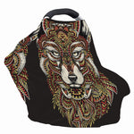 Native American Wolf Spirit Animal Print Baby Seat Cover