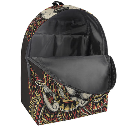 Native American Wolf Spirit Animal Print Backpack