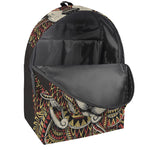 Native American Wolf Spirit Animal Print Backpack