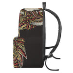 Native American Wolf Spirit Animal Print Backpack