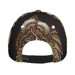 Native American Wolf Spirit Animal Print Baseball Cap