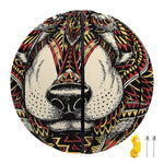 Native American Wolf Spirit Animal Print Basketball