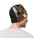 Native American Wolf Spirit Animal Print Beanie