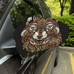 Native American Wolf Spirit Animal Print Car Side Mirror Covers