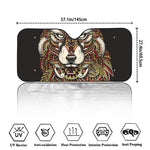 Native American Wolf Spirit Animal Print Car Windshield Sun Shade