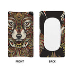 Native American Wolf Spirit Animal Print Changing Pad Cover