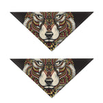 Native American Wolf Spirit Animal Print Dog Bandana