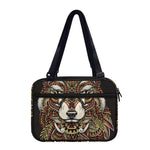 Native American Wolf Spirit Animal Print Double Strap Bible Bag