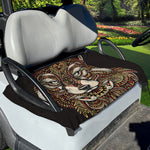 Native American Wolf Spirit Animal Print Golf Cart Seat Cover