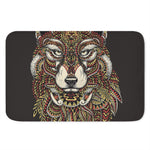 Native American Wolf Spirit Animal Print Indoor Door Mat