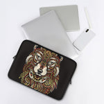 Native American Wolf Spirit Animal Print Laptop Sleeve