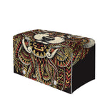 Native American Wolf Spirit Animal Print Leather Tissue Box Cover