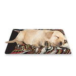 Native American Wolf Spirit Animal Print Pet Cooling Mat Cover