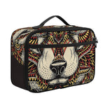 Native American Wolf Spirit Animal Print Portable Lunch Bag