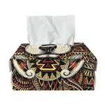 Native American Wolf Spirit Animal Print Rectangle Tissue Box Cover