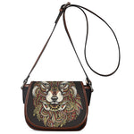 Native American Wolf Spirit Animal Print Saddle Bag