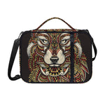 Native American Wolf Spirit Animal Print Shoulder Strap Bible Bag