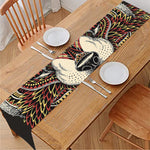 Native American Wolf Spirit Animal Print Table Runner