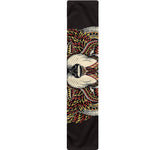 Native American Wolf Spirit Animal Print Table Runner