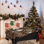 Native American Wolf Spirit Animal Print Tablecloth