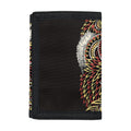 Native American Wolf Spirit Animal Print Trifold Wallet