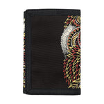 Native American Wolf Spirit Animal Print Trifold Wallet