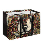 Native American Wolf Spirit Animal Print Utility Tote Bag