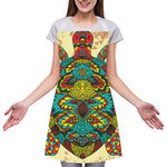 Native Bohemian Sea Turtle Print Adjustable Apron
