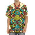 Native Bohemian Sea Turtle Print Aloha Shirt