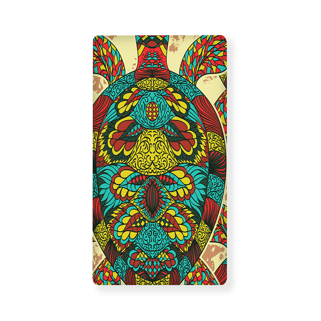 Native Bohemian Sea Turtle Print Baby Crib Sheet