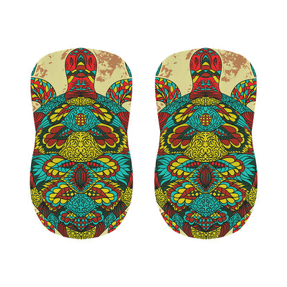 Native Bohemian Sea Turtle Print Bar Stool Covers