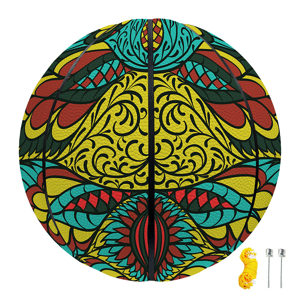 Native Bohemian Sea Turtle Print Basketball