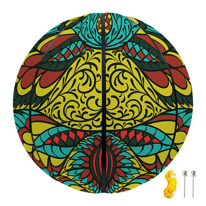 Native Bohemian Sea Turtle Print Basketball