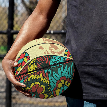 Native Bohemian Sea Turtle Print Basketball