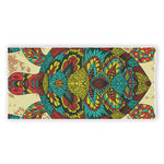 Native Bohemian Sea Turtle Print Beach Towel