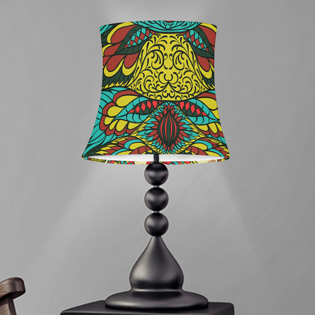 Native Bohemian Sea Turtle Print Bell Lamp Shade